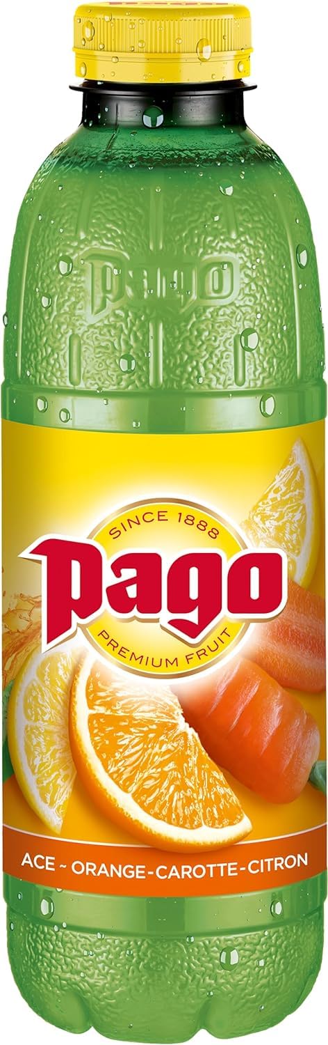 Zumos Pago Bebida de frutas Naranja Zanahoria y Limón 750ml Clásicos