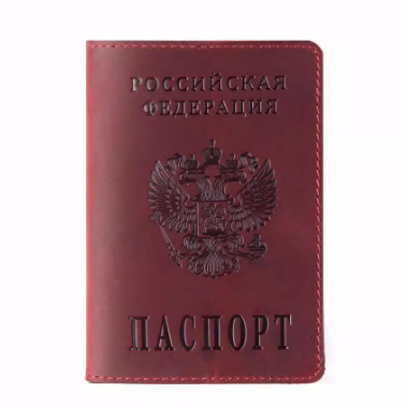 Porteur de passeport russe et portefeuille de voyage pour vos déplacements