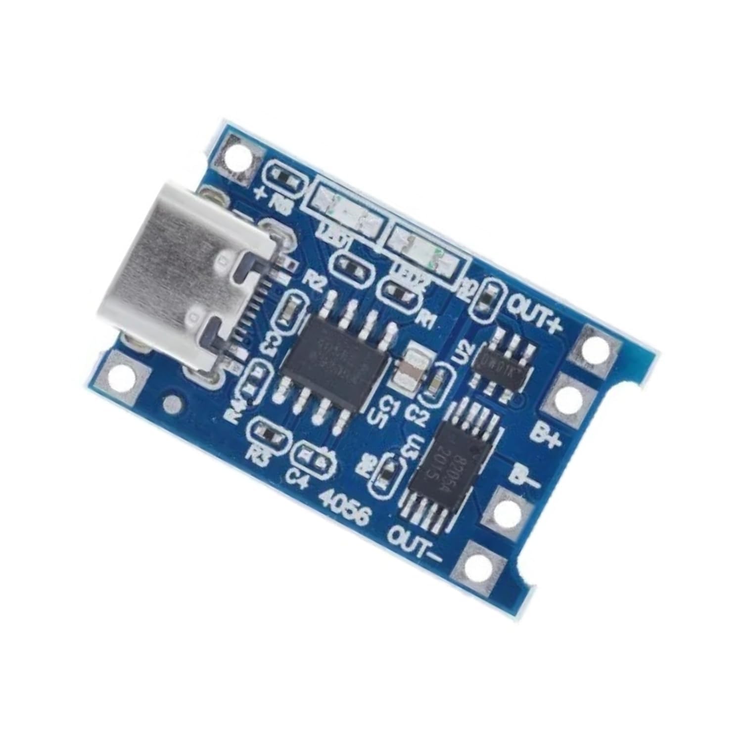 C-Type USB Battery Charging Module, with Red and Blue Indicator LEDs ELECMOON-image-36