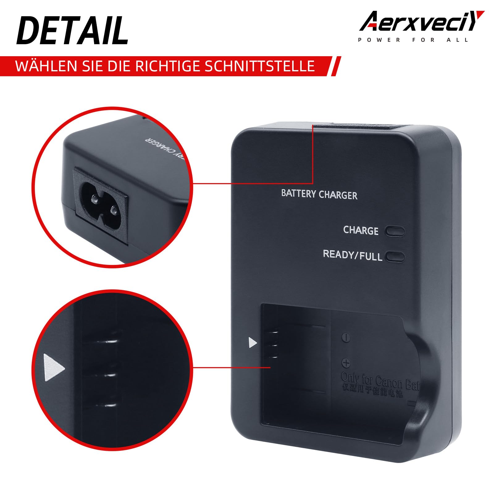 CB-2LH CB-2LHE Chargeur de batterie pour Canon : compatible avec la batterie Canon NB-13L pour G1X Mark III (pas pour G1X) G5X G5X Mark II G7X G7X Mark II G9X G9X Mark II SX620 SX720 SX730 SX740 HS