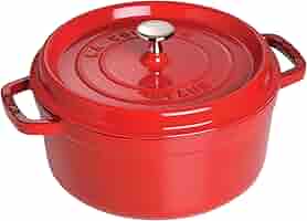 STAUB  ＬＡ　ＣＯＣＯＴＴＥ Amazon.com: STAUB Cast Iron Dutch Oven 5.5-qt Round Cocotte