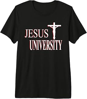 Christian Faith Jesus University Christian T-Shirt Premium Tri-Blend T-Shirt