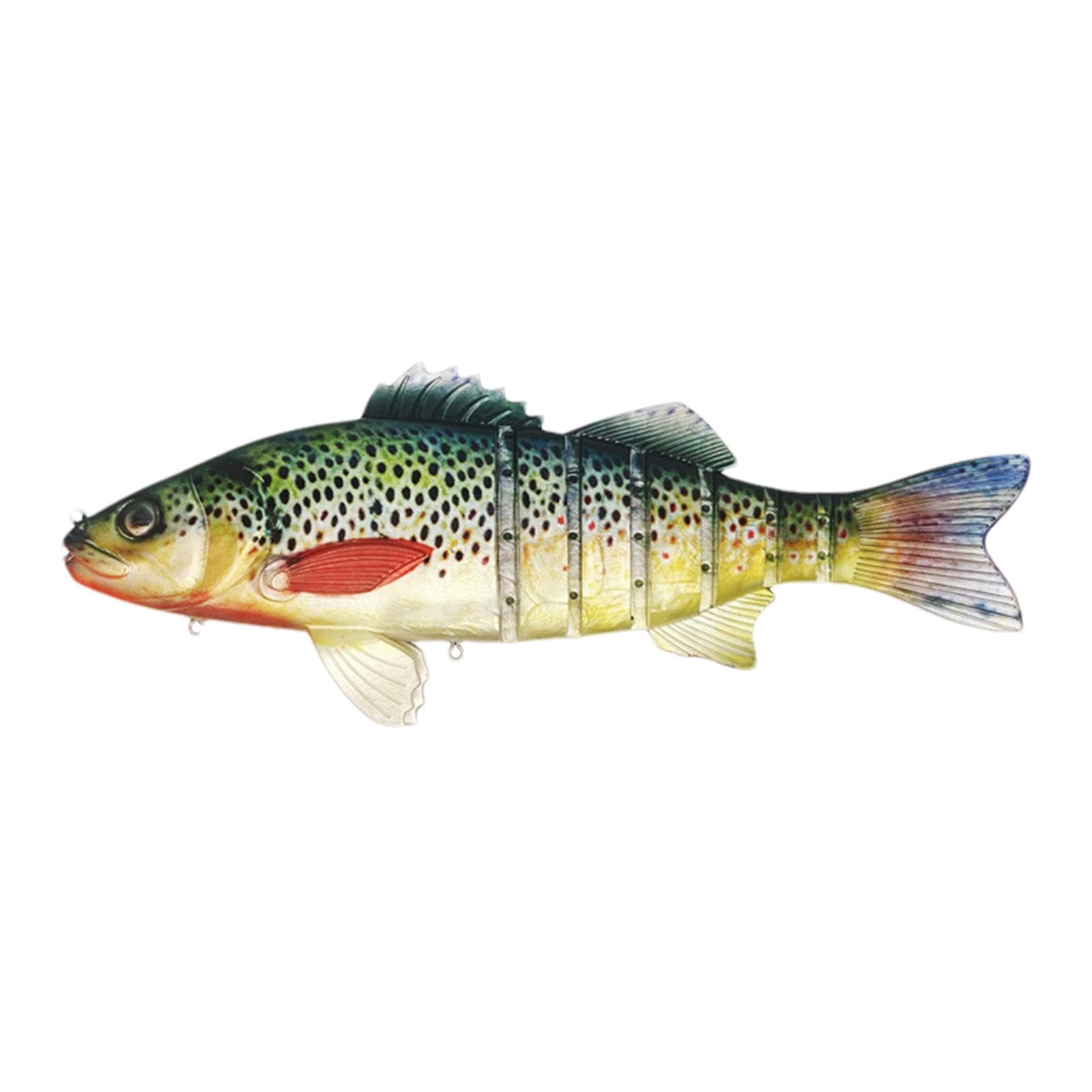 Salzwasser-Swimbait-Angelköder, Swimbaits zum Barschangeln | 15-Zoll-Köder zum einfachen Fangen für Familienangeln, Schwimmköder mit mehreren Gelenken, Angelausrüstung für alle