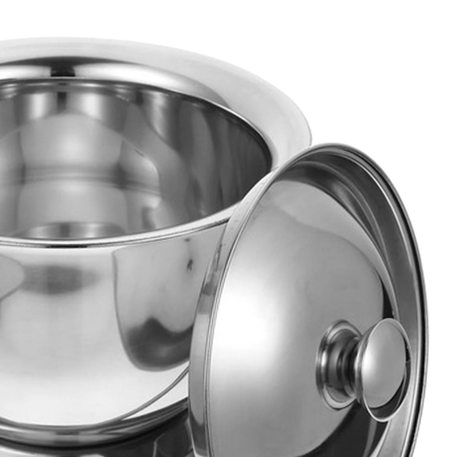 Fenteer Orinales con Tapa, Botella para Orinal, Inodoro Orinal para Niños Y Adultos de Acero Inoxidable
