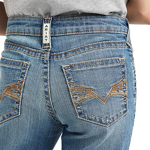 Ariat Girls 10040809 Girls Real Trouser Allessandra 7 Denim3