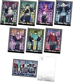 Amazon.co.jp: TVアニメ『ブルーロック』 ポストカードセット NEON