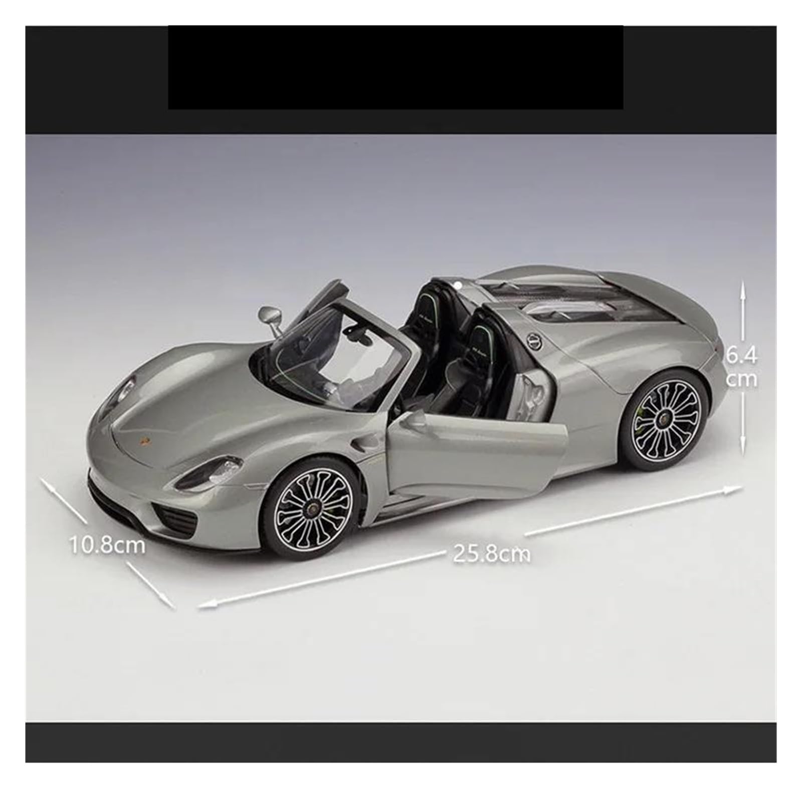 Amazon | ダイキャストカー 1:18 ポルシェ 918 スパイダー合金
