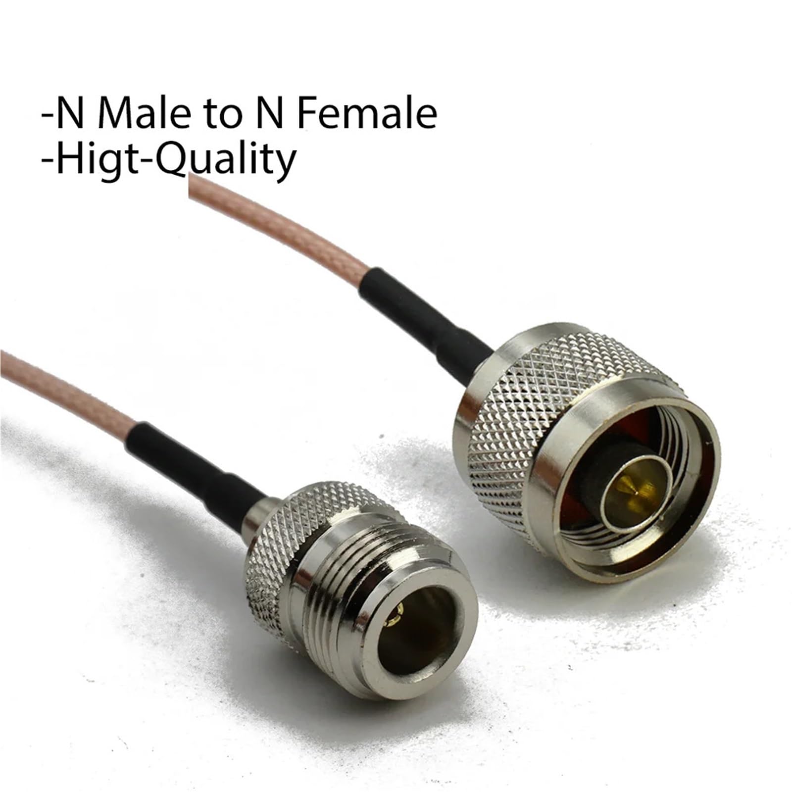 RG316 L16 N - Cable coaxial macho hembra hembra (300 cm)