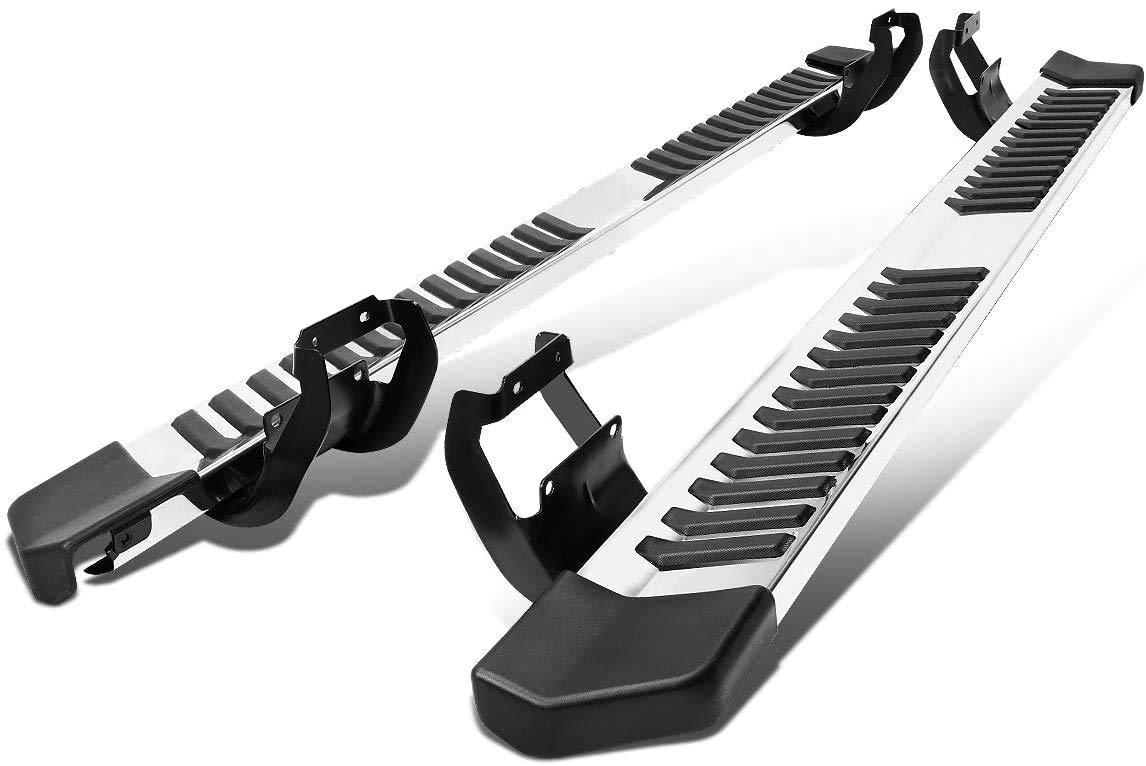 Auto Dynasty Running Boards Compatible with 2015-2022 Ford F150 F250 F350 Super Crew Cab, Stainless Steel Side Step Rail Nerf Bars, 6