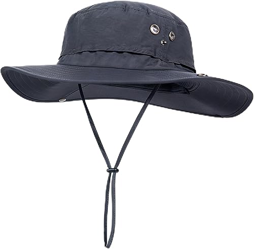 Sombreros de sol de talla grande XL XXL para hombre, protección UV, UPF50+, impermeable, ala ancha, plegable, pesca, playa