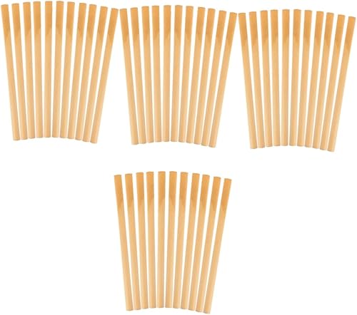 GANAZONO 200 piezas de tubos de abeja, tubos de repuesto para apicultor de apicultor de repuesto, insertos de repuesto de cartón, tubos de anidación