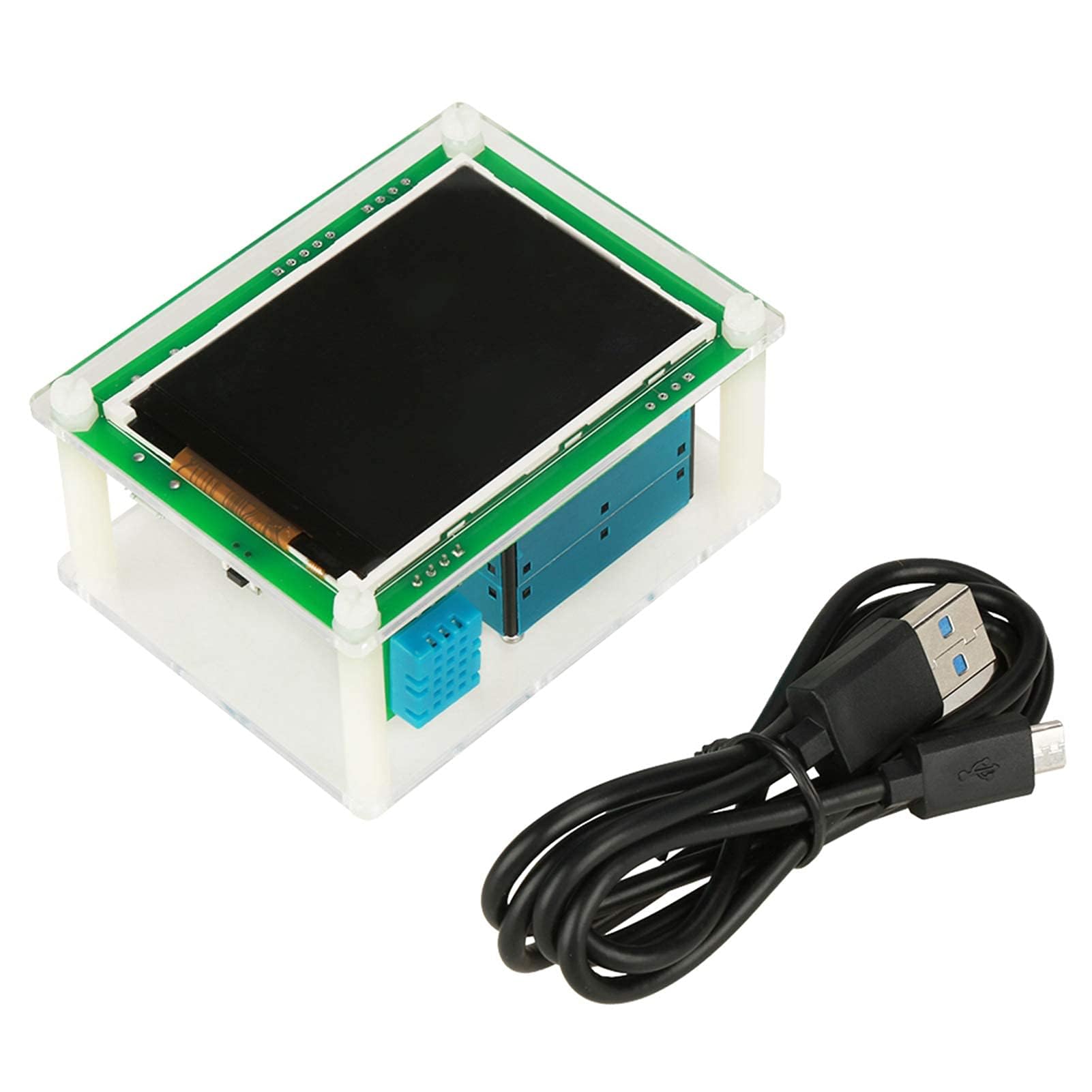 Monitor Digital de Calidad del Aire del Coche PM2.5 Detector de Calidad del Aire del Coche Digital Medidor de Prueba Monitor de Gas para el Hogar Medidor de Prueba Monitor de Gas para el Hogar