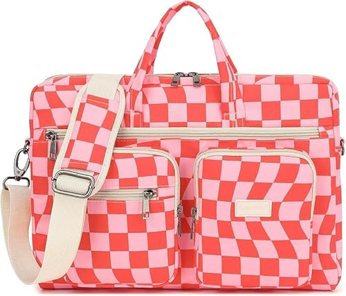 Canvaslove Muti-Pockets Laptop Briefcase Shoulder Bag Case,Rebound Bubble Cushioned Fits