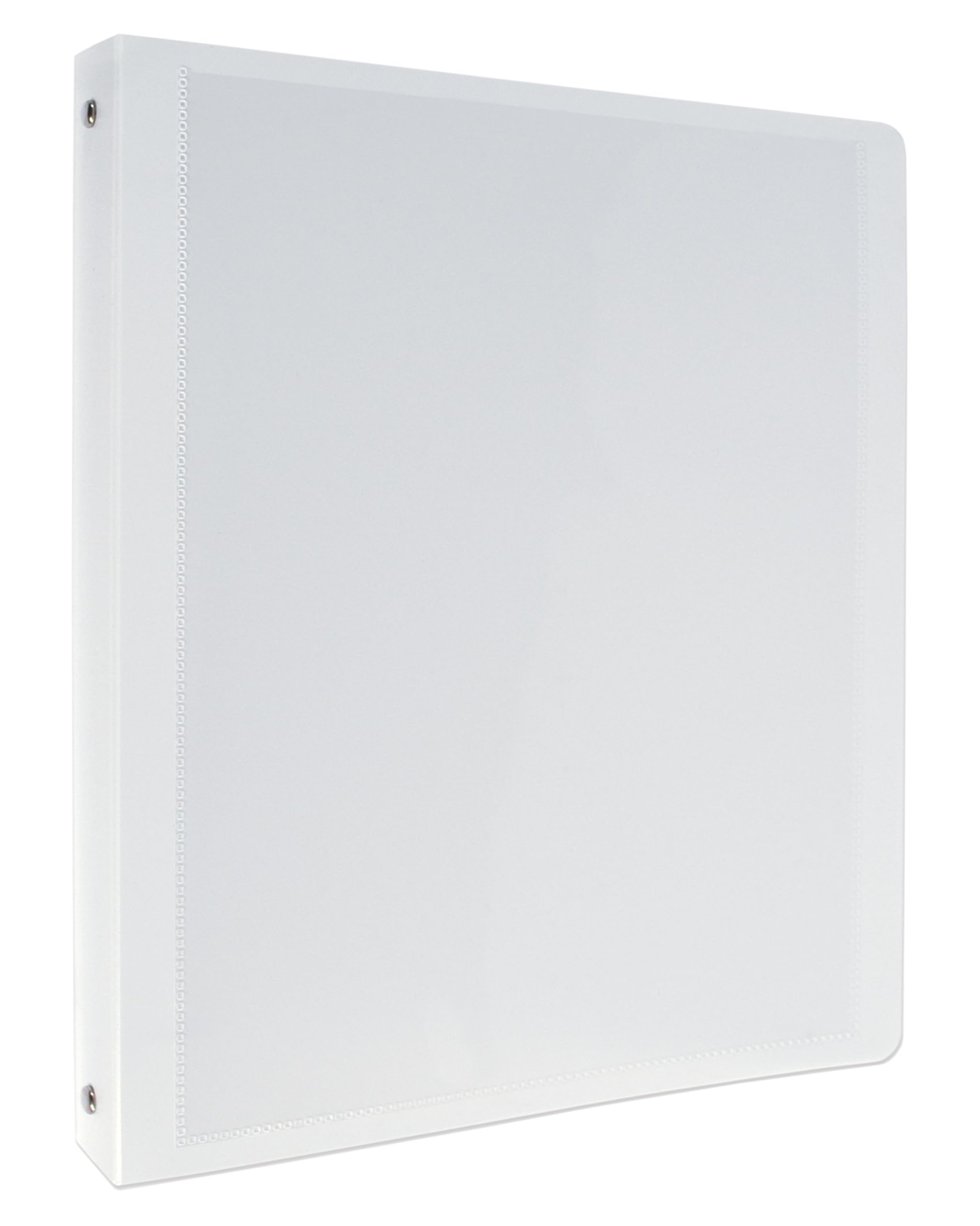 Folder Neutral A4 Spine 30 mm 4 Rings Round Polypropylene White, Dos 30mm