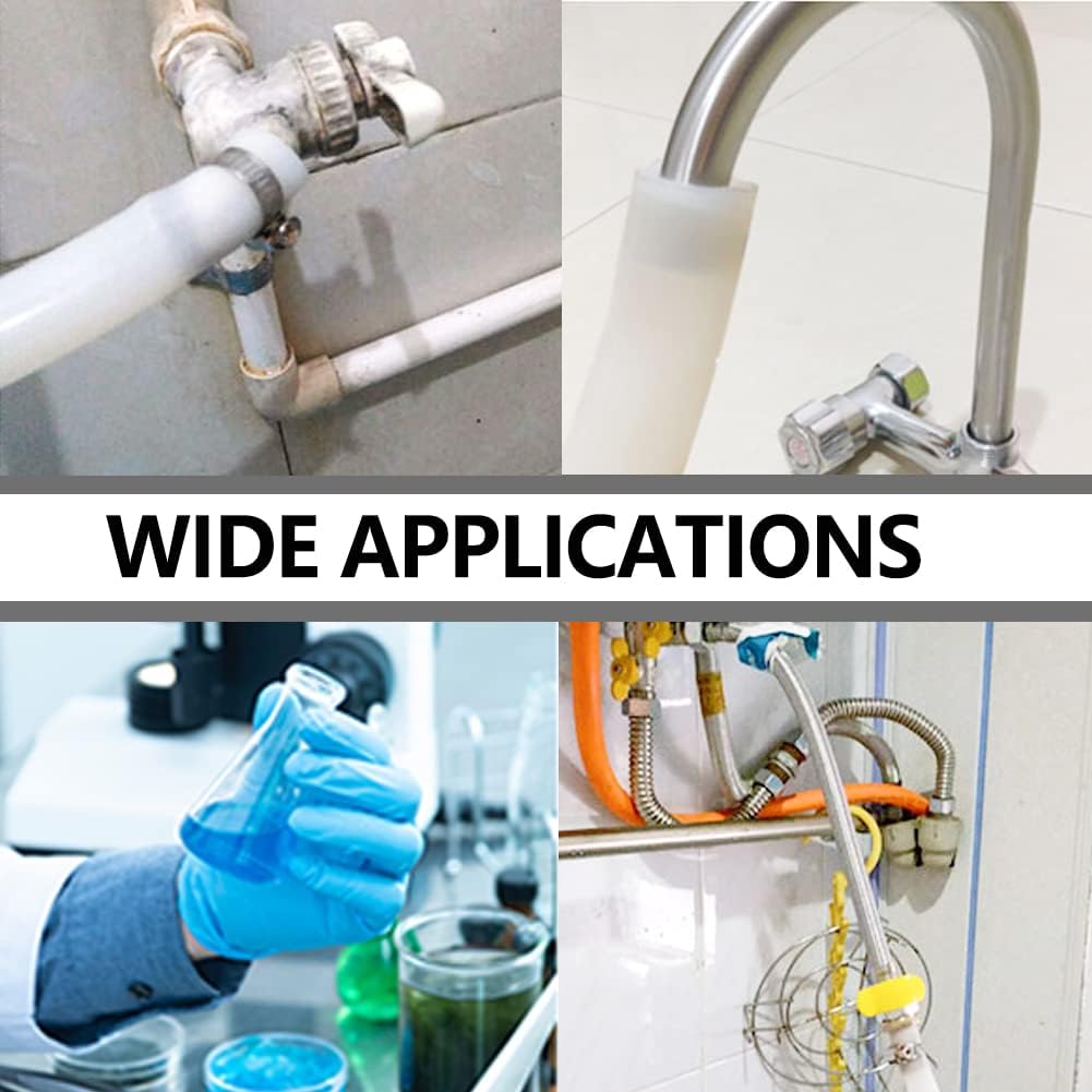 Eoiips 3/4" ID Pure Silicone Tubing, 3/4" ID x 1" OD Food Grade Tube High Temp Silicone Hose for Home Brewing Wine Making (16.4Ft)