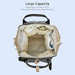MUIFA Diaper Bag Multi-Function Waterproof Travel Backpack Nappy Bag for Baby Care with Insulated Pockets
