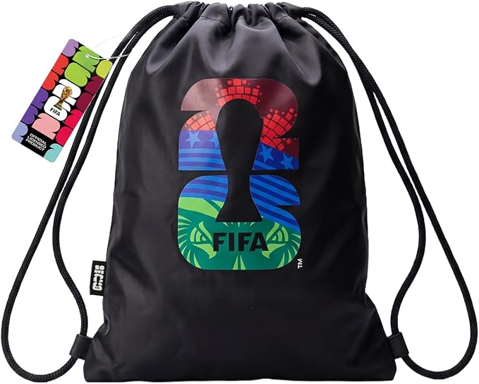FIFA World 2026 Cup Official Licensed Drawstring Backpack Ba...