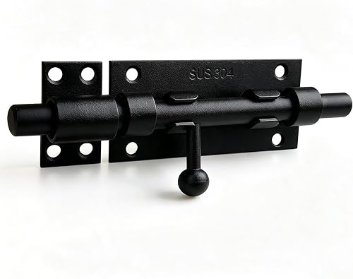 Verrou Loquet Porte Extérieur Loquet de Porte à Boulon WEFFLEPOD