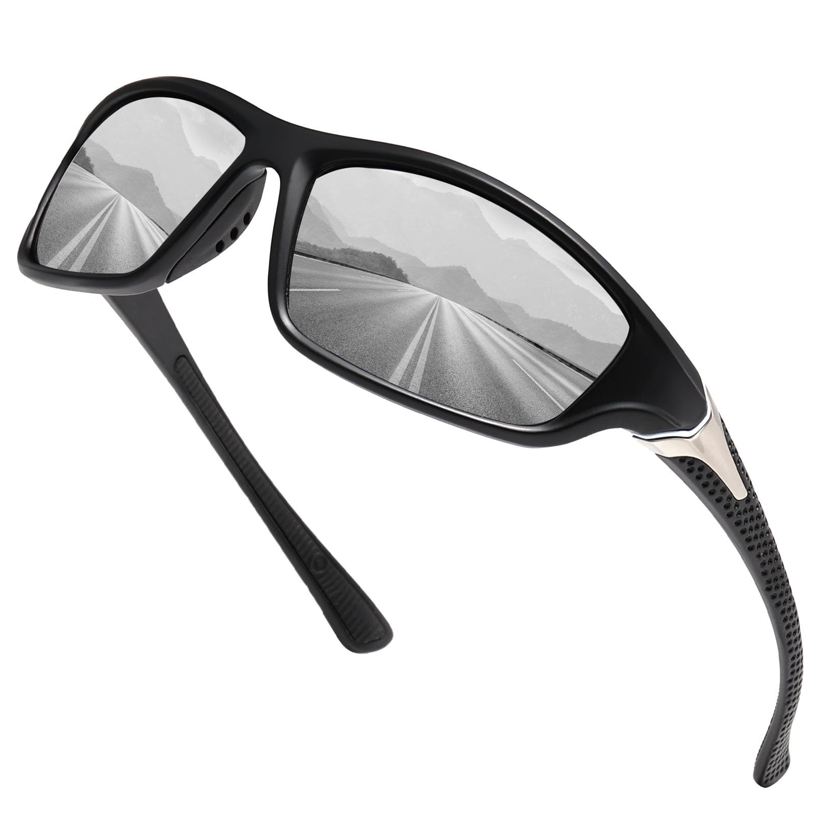 D Lolylad Polarised Sports Sunglasses UV400 - Superlight Unisex for Cycling, Golf, Running & Driving - Anti-Glare Outdoor Eyewear