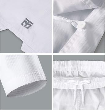 MOOTO Taekwondo MTX Basic Uniform Poom Dobok TKD WTF approvaled (150 (Height : 150~159cm)(4.92~5.22ft)