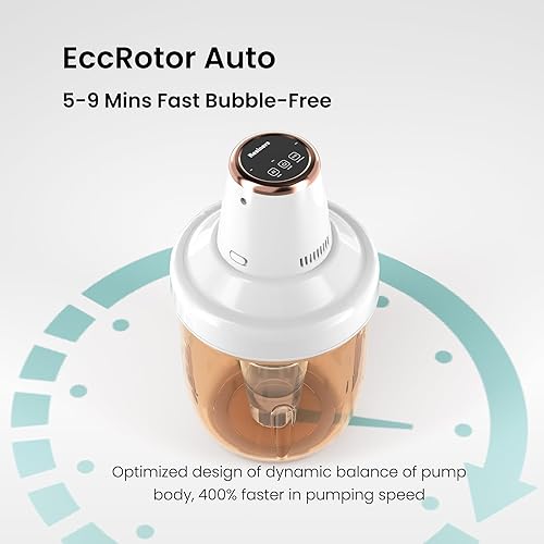 Miniatura 5 de Resiners Removedor de burbujas de resina, elimina rápidamente el 99% de burbujas en 9 minutos, cámara de desgasificación al vacío, máquina sin aire