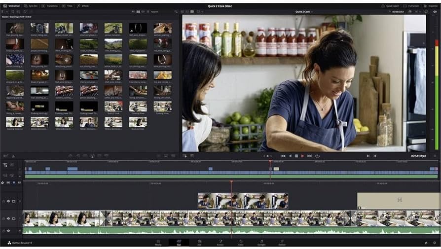 最安 ダビンチリゾルブソフトウェア DaVinci Resolve」無料の高機能な動画編集ソフト - 窓の杜
