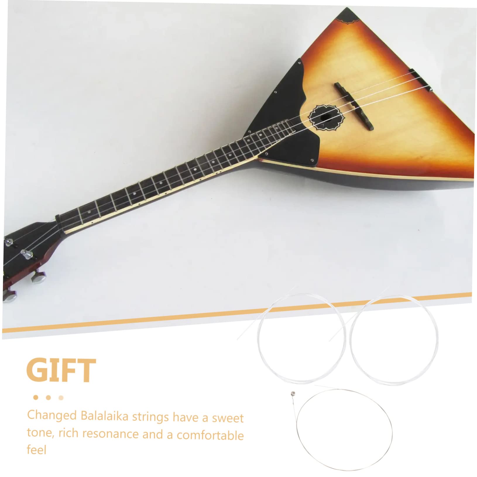 ibasenice 15pièces Cordes De Remplacement Pour Balalaika Nylon Accessoires De Musique Pour Instruments à Cordes