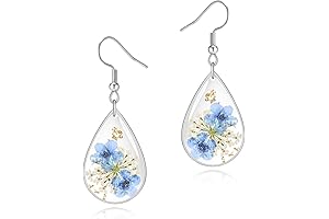 Enchanting Queen Anne Lace Earrings: Capture the Spirits of the Wild