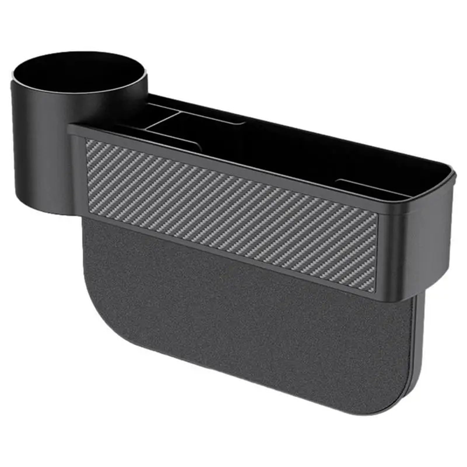 Car Seat Gap Organizer Easy To Apply Between Side Pockets With Cup Holder