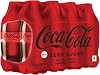 Coca Cola Zero Coca-Cola Zero Sugar, No Calories Soft Drink PET Bottle, 250 ml (Pack of 8)