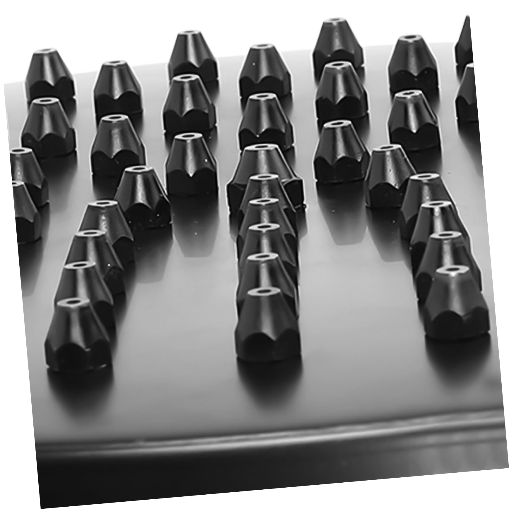 SHINEOFI Boquilla de Ducha Inoxidable Cabezal Rociador de 8 Pulgadas Diseño Moderno de Agua sin Herramientas para Baño Rociador de Ducha de