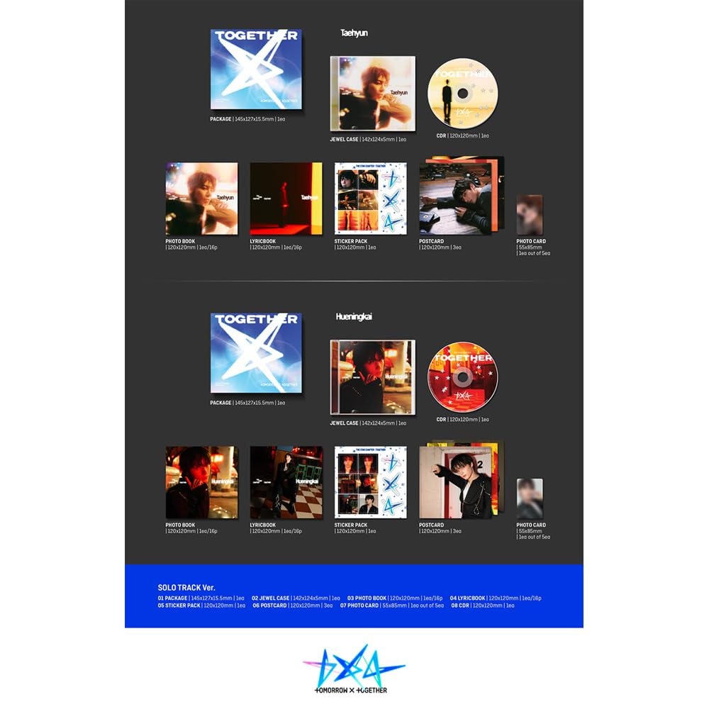 Amazon.com: TXT The Star Chapter : TOGETHER (Solo Track Ver