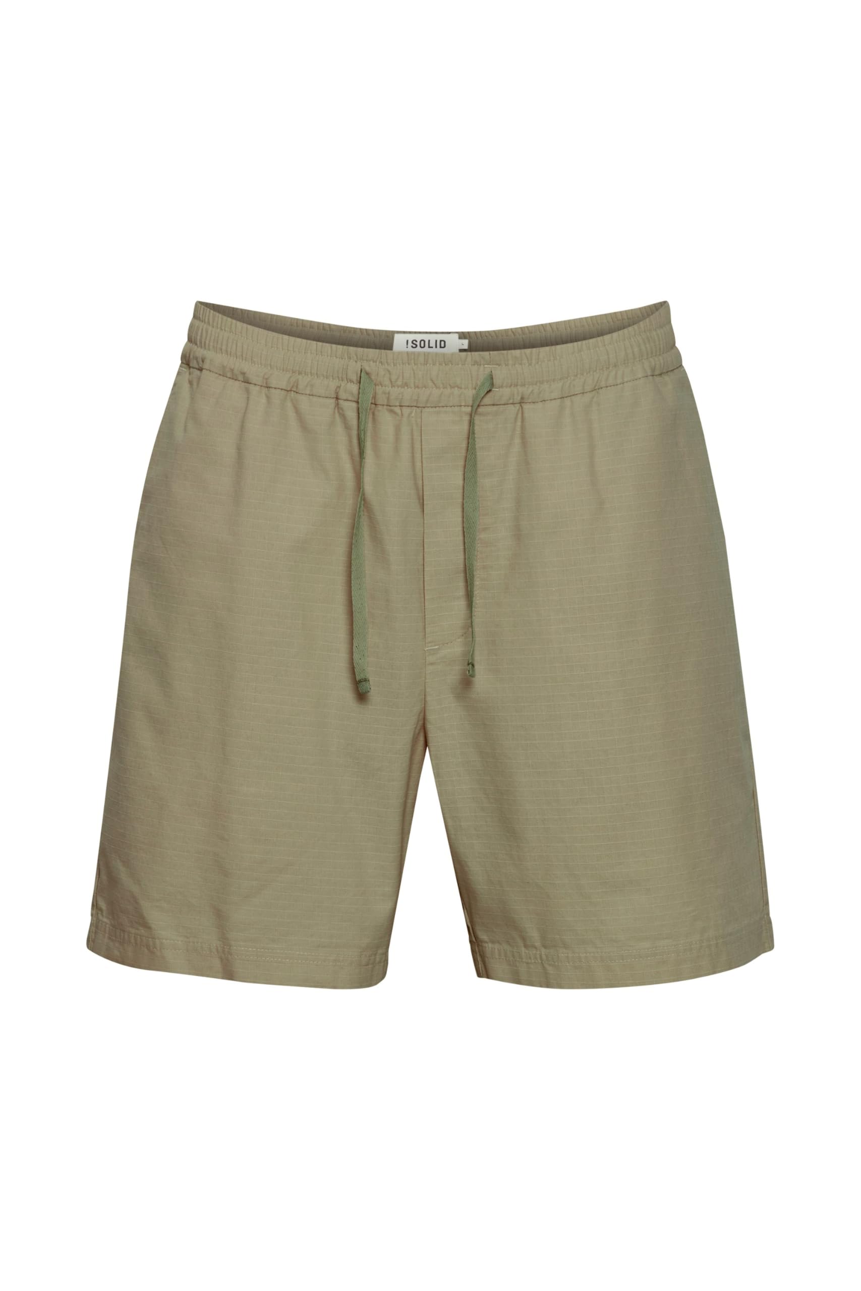 !Solid SDIsrael Herren Chinoshorts Shorts Kurze Hose Eingrifftaschen Kordel 100% Baumwolle Regular Fit