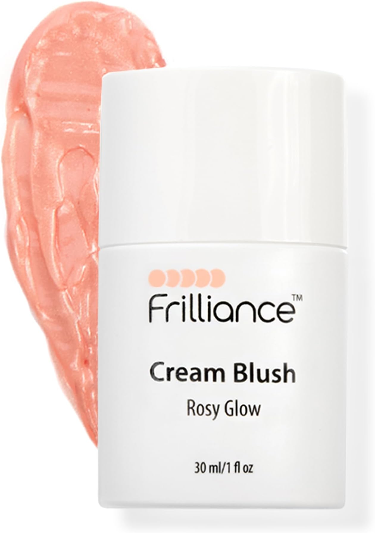 Hydrating Cream Blush, Sheer Rosy Glow Tint, Cruelty Free Hypoallergenic for Teens of All Skin Types, 30 ml / 1 fl oz