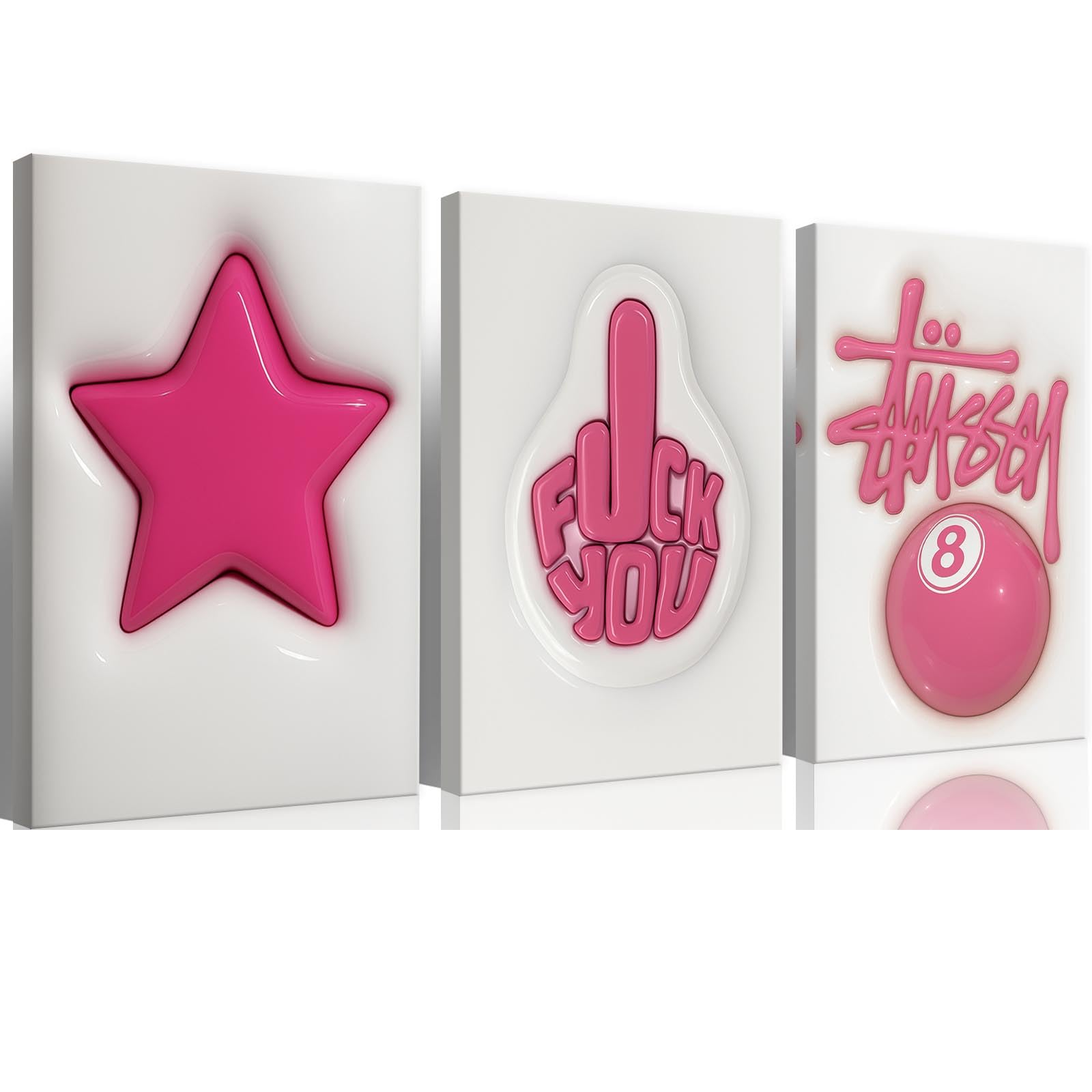 Y2K Pink 8 Ball Wall Art Review: Ultimate Dorm Decor