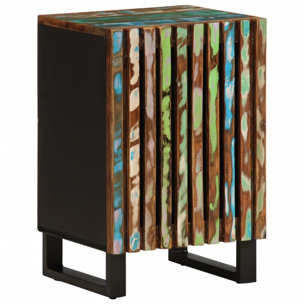 Armario de baño de acacia de 38x34x58 cm para organizar con estilo tu oasis de relax