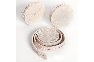 Durable Lamp Wicks for Oil Lamps - 19.5 ft