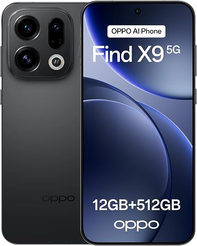 OPPO Find X9 5G 12+512GB, AI Unlocked Smartphone, Android…
