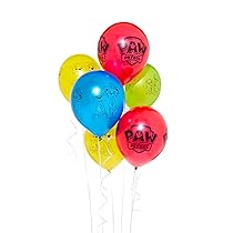 Amscan 9914242 Paw Patrol Latex 4 lati 2022-6 Pack