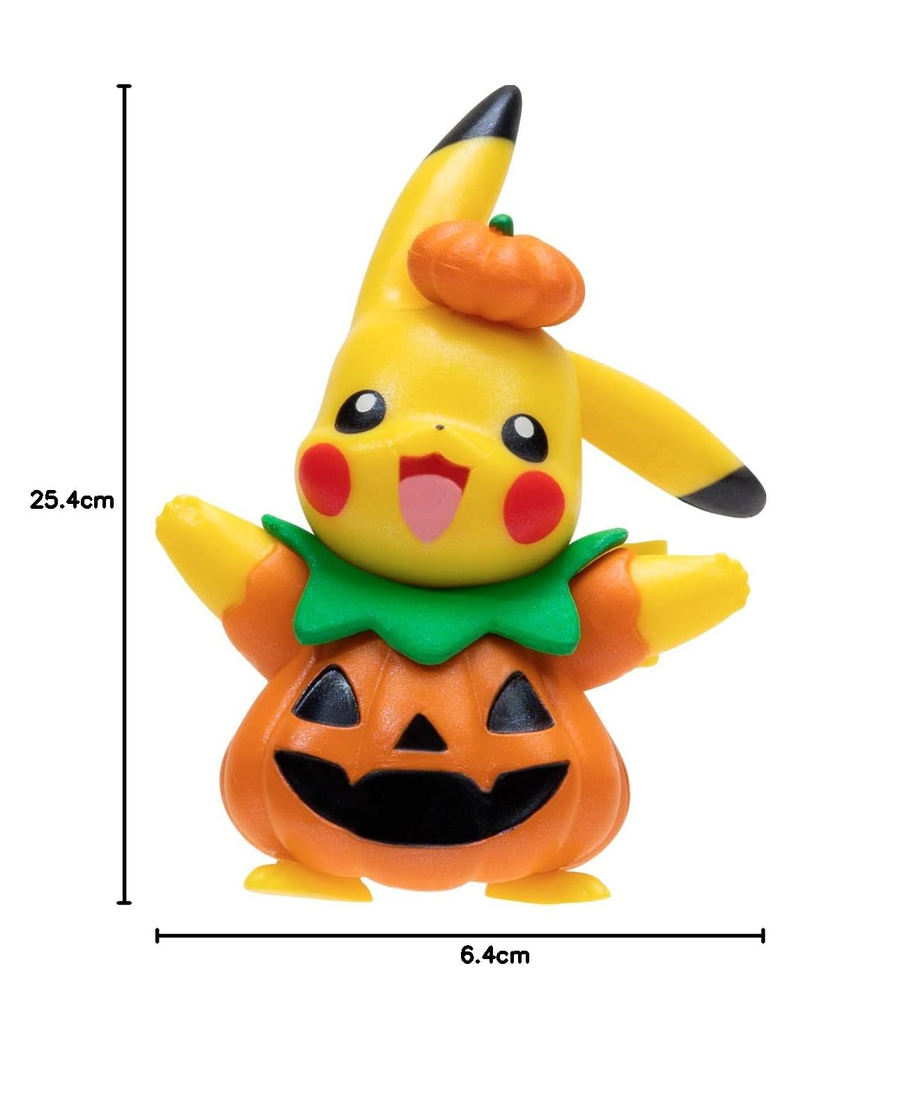 Bandai PKW2688 - Calendario de Adviento de Halloween (8 figuras Pokémon y 5 accesorios), diseño de Pikachu, Zorua, Malosse, Bulbizarre, Fantyrm, Skelenox y Mimiqui