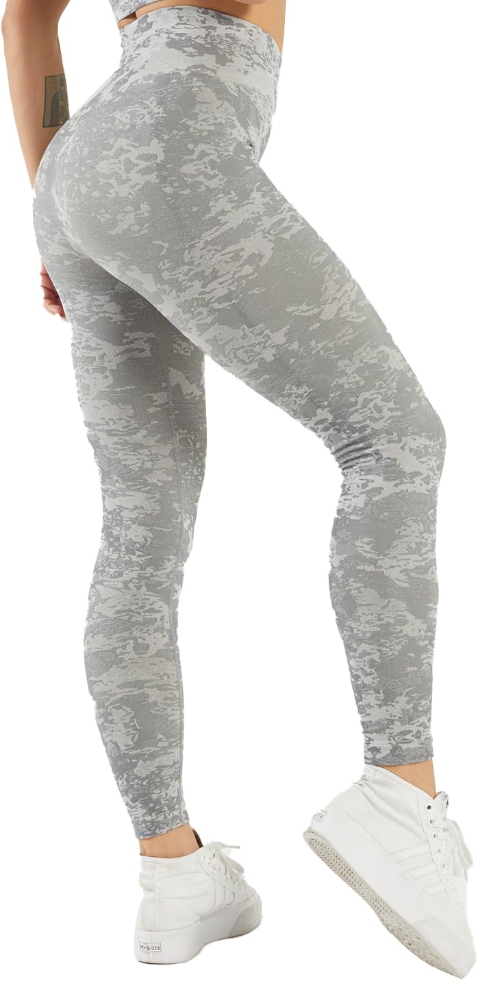 kobo Active Wear for Women Gym | High Waist | Ankle Length | Squat-Proof | Workout Tights for Women | 4-Way Stretch | Leggings for Gym, Cardio | Yoga Pants | Gym Wear (Imported) Grey-picture-20