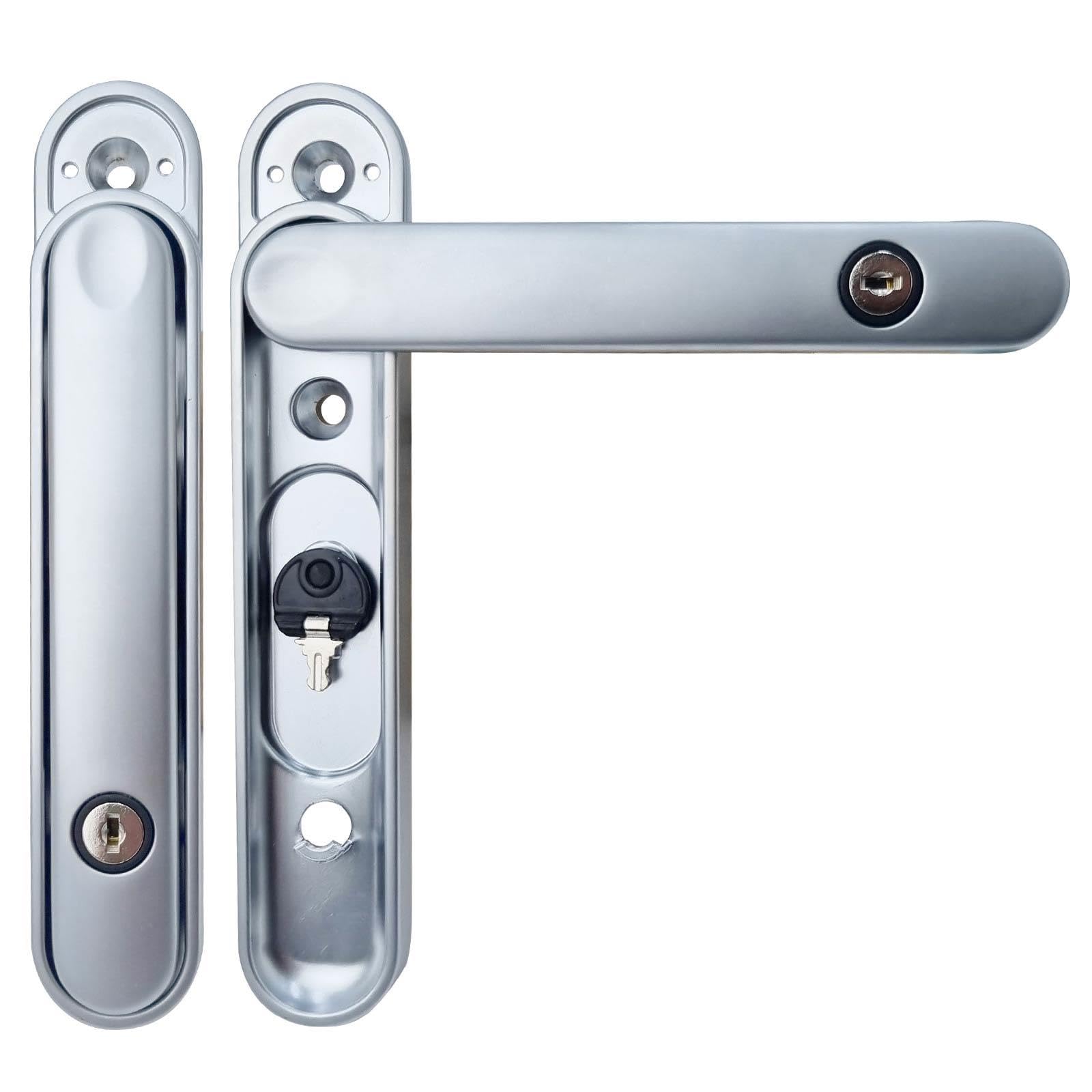 greenteQ CentreFold Bifold Door Centrefold Handle - Chrome (Satin)