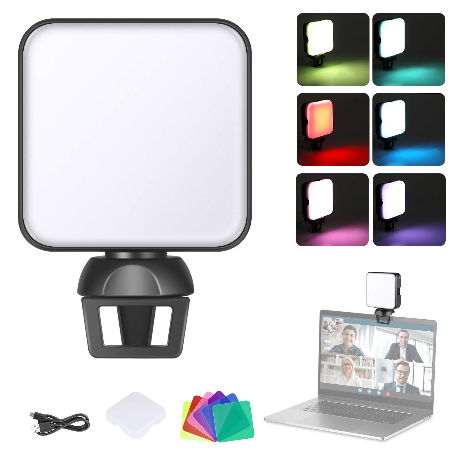 Buy Neewer Video Conference Lighting Kit with Clamp for Phone/Laptop