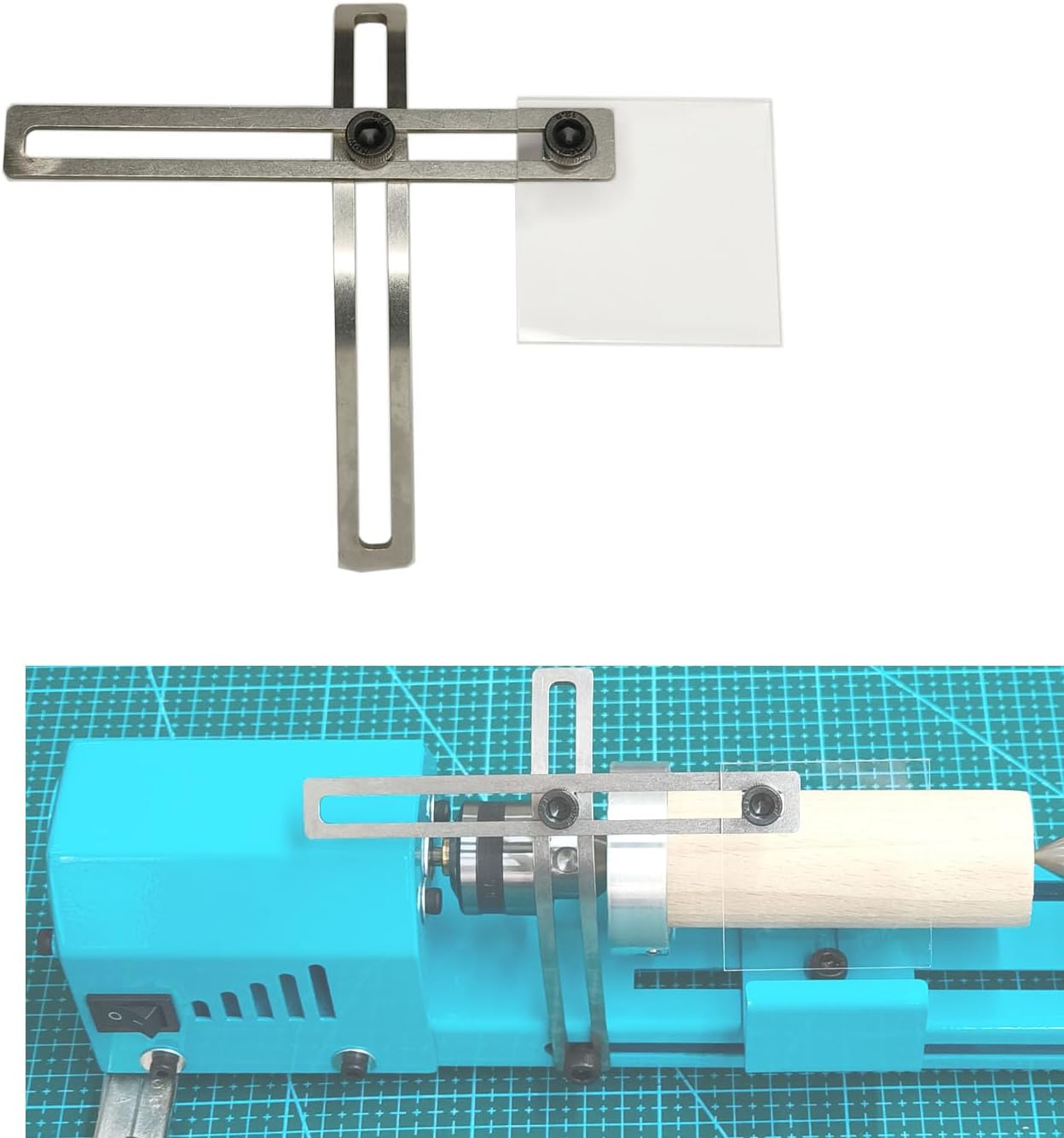 Mini Lathe Upgraded Accessories Dust Protection Kit Highly Transparent Pc Stainless Steel Bracket Flexible And Adjustable Easy To Use