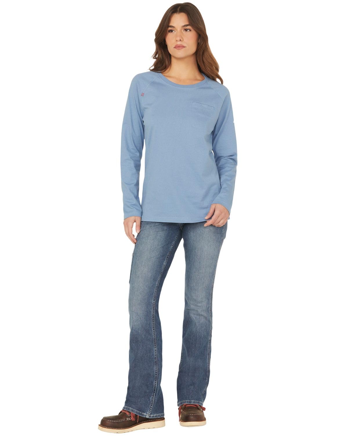 ARIAT Women's Rebar Durastretch Raven Boot Cut Jean