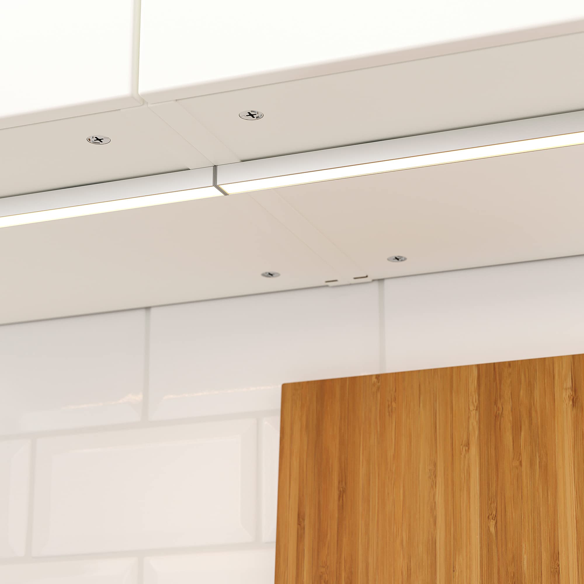 MITTLED - Tira de iluminación LED para encimera de cocina, 40 cm, regulable en color blanco