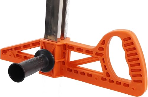 Miniatura 7 de Diydeg Cortador de placas de yeso, cortador manual de paneles de yeso de doble cuchilla, herramienta de corte de paneles de yeso con 2 asas, riel de