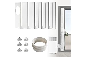 JEACENT Portable AC Sliding Glass Door Kit: Easy Breezy Cooling for Your Home