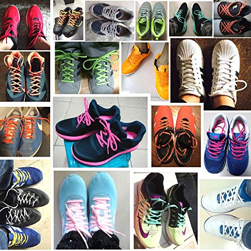 20 Pairs Athletic 45 Inch Shoelaces Sport Sneaker Boots Shoe Laces Strings (Oval) #TOP5