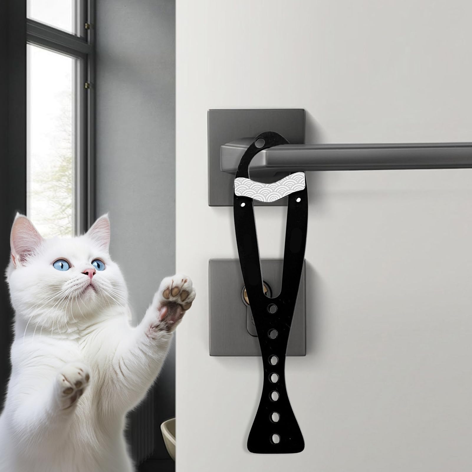 Amazon.co.jp: 猫用ドアストッパー,調整可能ドアストッパー | 猫用に
